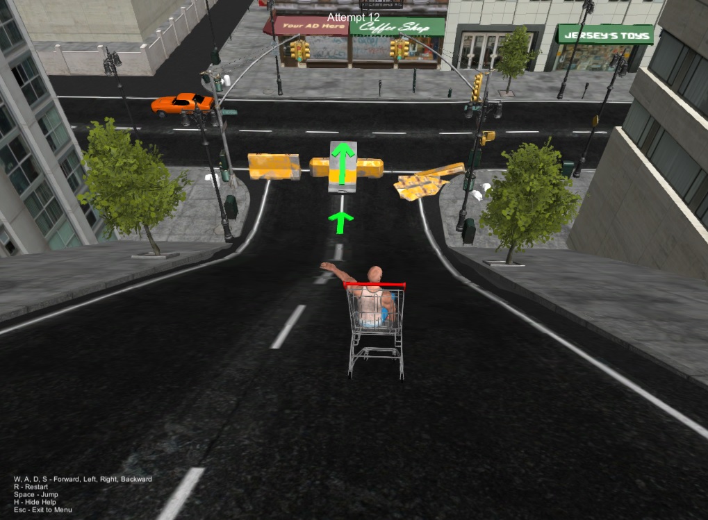 Cart Racer 今話題の買い物かごにおじさんを乗せて飛ばすrtaを紹介 Rtagamers