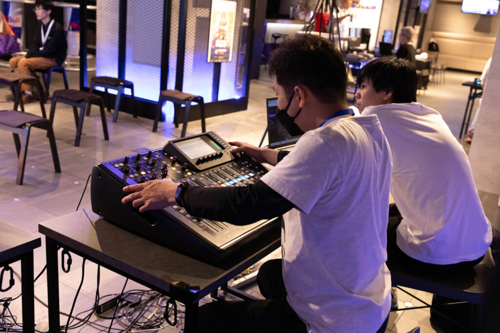 ミキサー操作中：RTA EXP #15より つぶなめさん